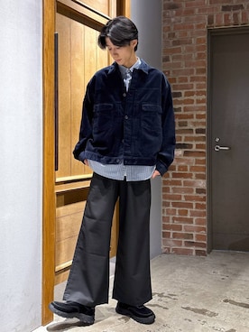 りょーやさん（メンズ・180cm）の秋コーディネート