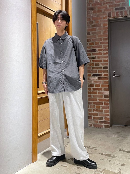 天竺/イージースウェットワイドパンツ（スウェットパンツ