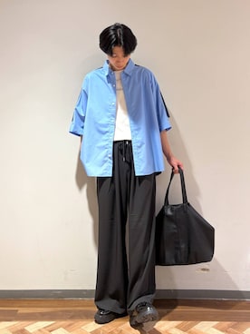 「RAGEBLUE（レイジブルー）のアイテム」を使った、りょーやさん（メンズ・180cm）の夏コーディネート