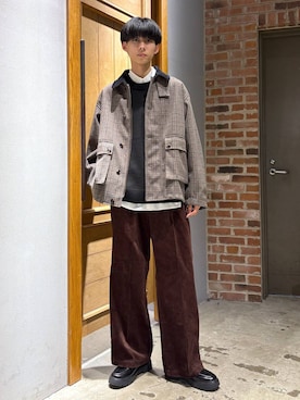 「RAGEBLUE（レイジブルー）のアイテム」を使った、りょーやさん（メンズ・180cm）の秋コーディネート