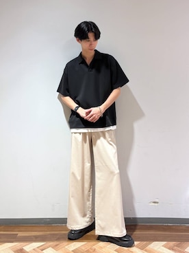 りょーやさん（メンズ・180cm）の春コーディネート