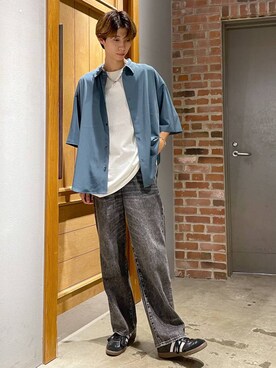 りょーやさん（メンズ・180cm）の夏コーディネート