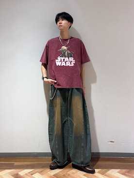 りょーやさん（メンズ・180cm）の春コーディネート