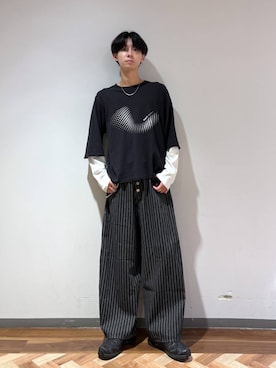 りょーやさん（メンズ・180cm）の秋コーディネート