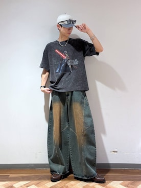 りょーやさん（メンズ・180cm）の春コーディネート