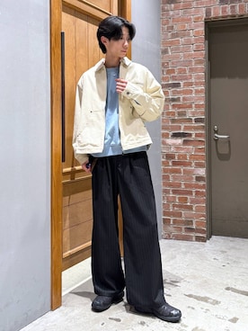 りょーやさん（メンズ・180cm）の春コーディネート