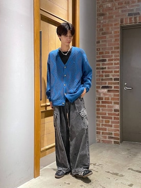 「アイテム（スウェット）」を使った、りょーやさん（メンズ・180cm・20代）の秋コーディネート