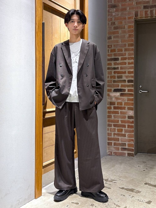 セール】TW/ダブルテーラードジャケット【セットアップ対応