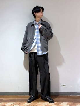 りょーやさん（メンズ・180cm）の春コーディネート