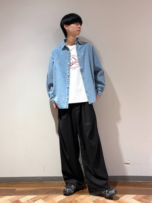 セール】ARCH TUCK 3D SILHOUETTE SLACKS/3Dシルエットスラックス