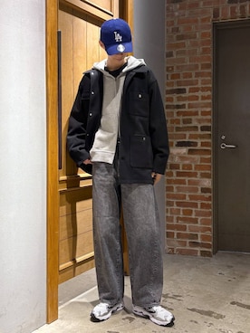 りょーやさん（メンズ・180cm）の冬コーディネート