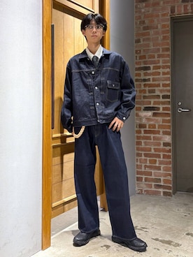 りょーやさん（メンズ・180cm）の秋コーディネート