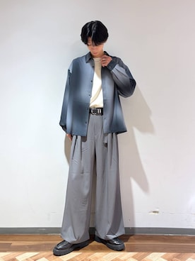 りょーやさん(メンズ・180cm)の秋コーディネート