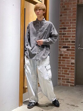 りょーやさん(メンズ・180cm)の春コーディネート