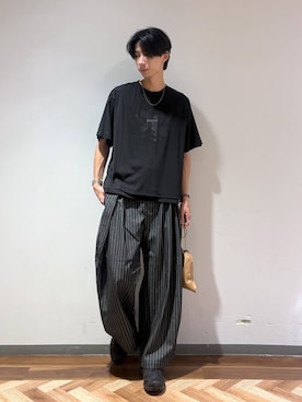 「RAGEBLUE（レイジブルー）のアイテム」を使った、りょーやさん（メンズ・180cm）の夏コーディネート