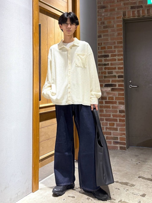 ヴィンテージ バギー フレアスラックス 2tuck wide baggy slacks / 2タックワイドバギーフレア