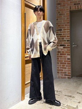りょーやさん（メンズ・180cm）の秋コーディネート