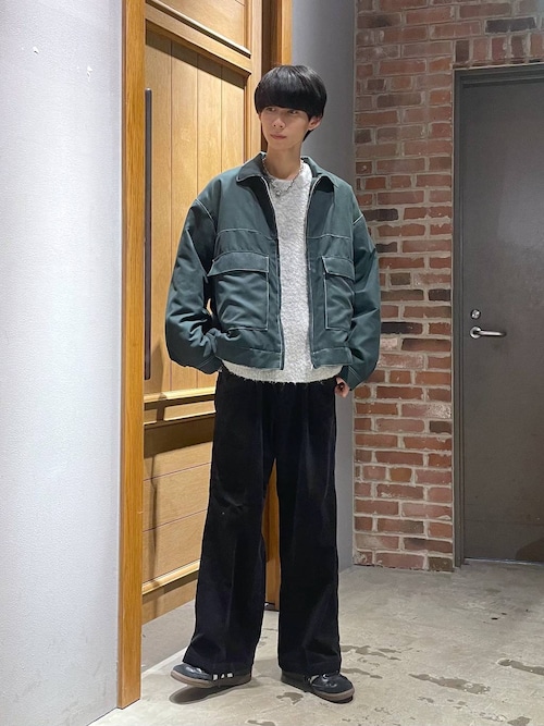 サルフラ　信濃屋　リバーシブル　ブルゾン　48 レザー　スウェード　ジャケット サルフラ 信濃屋 リバーシブル ブルゾン 48 レザー スウェード