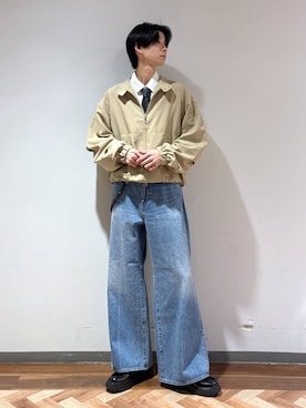 りょーやさん（メンズ・180cm）の春コーディネート
