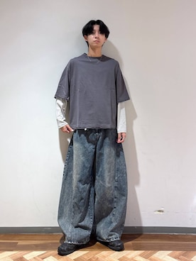 りょーやさん（メンズ・180cm）の秋コーディネート