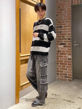 りょーやさん（メンズ・180cm）の秋コーディネート