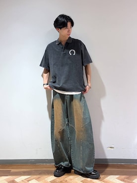 りょーやさん(メンズ・180cm)の春コーディネート