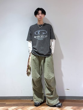 りょーやさん(メンズ・180cm)の春コーディネート