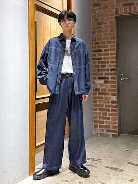 りょーやさん（メンズ・180cm）の秋コーディネート