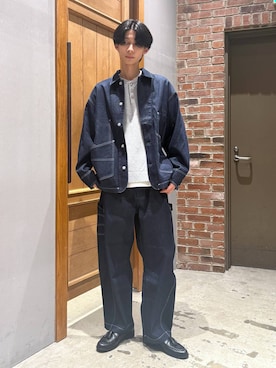 りょーやさん（メンズ・180cm）の冬コーディネート