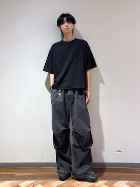 「RAGEBLUE（レイジブルー）のアイテム（トップス）」を使った、りょーやさん（メンズ・180cm）の春コーディネート