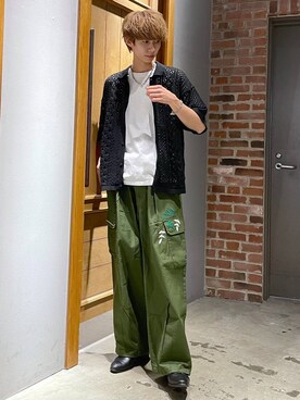 りょーやさん（メンズ・180cm）の春コーディネート