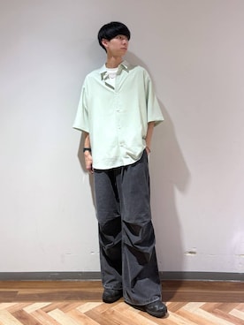 りょーやさん（メンズ・180cm）の春コーディネート