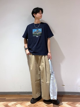 りょーやさん(メンズ・180cm)の春コーディネート
