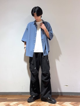 りょーやさん（メンズ・180cm）の春コーディネート