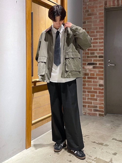 【MADE IN JAPAN】JAQUARD NECK TIE/ジャガード柄ネクタイ