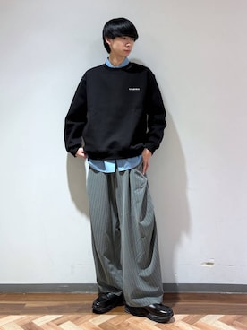 りょーやさん（メンズ・180cm）の春コーディネート