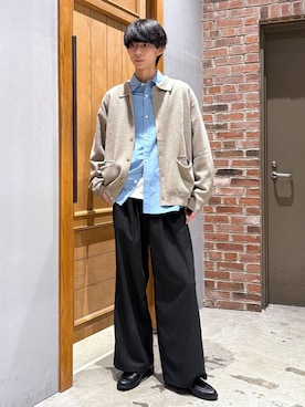 りょーやさん（メンズ・180cm）の春コーディネート