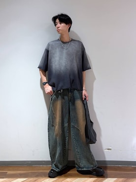 「RAGEBLUE（レイジブルー）のアイテム」を使った、りょーやさん（メンズ・180cm）の夏コーディネート