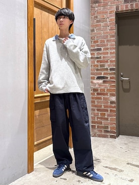 りょーやさん(メンズ・180cm)の春コーディネート