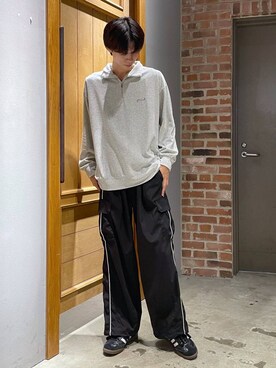 「アイテム（スウェット）」を使った、りょーやさん（メンズ・180cm・20代）の秋コーディネート