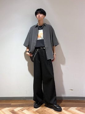 りょーやさん（メンズ・180cm）の春コーディネート