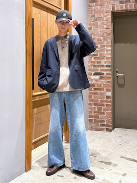 りょーやさん(メンズ・180cm)の冬コーディネート