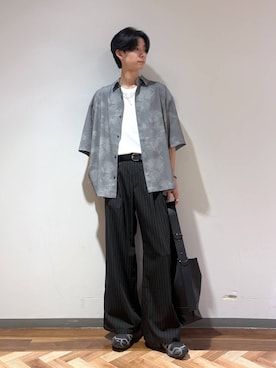 「RAGEBLUE（レイジブルー）のアイテム」を使った、りょーやさん（メンズ・180cm）の夏コーディネート