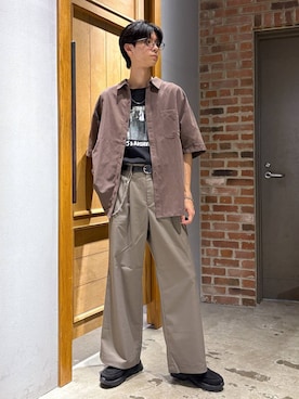 「アイテム（ウォレットチェーン）」を使った、りょーやさん（メンズ・180cm）の夏コーディネート