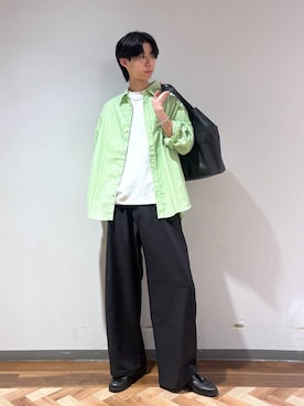 りょーやさん（メンズ・180cm）の春コーディネート