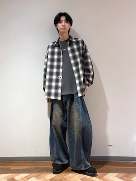 りょーやさん(メンズ・180cm)の春コーディネート