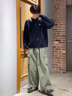 りょーやさん（メンズ・180cm）の春コーディネート