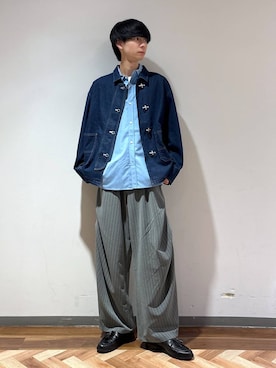 りょーやさん（メンズ・180cm）の春コーディネート