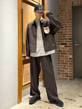 「アイテム（シャツ/ブラウス）」を使った、りょーやさん（メンズ・180cm）の夏コーディネート