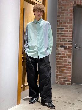 りょーやさん（メンズ・180cm）の春コーディネート